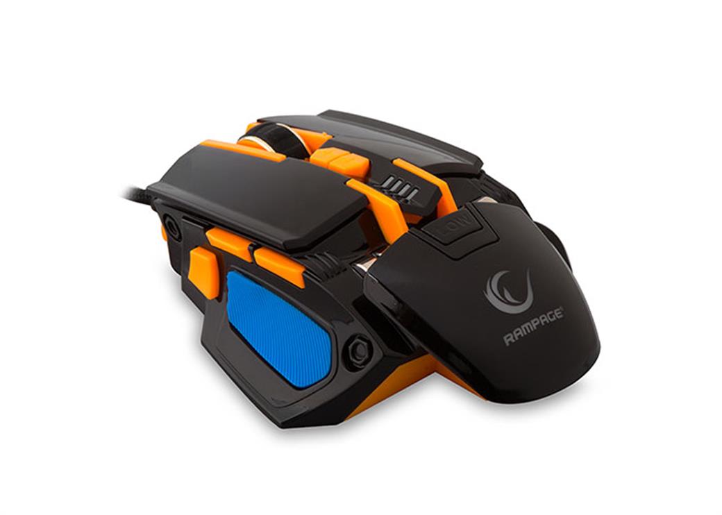 Rampage SMX-R4 Usb Siyah 4000 Dpi Makrolu Oyuncu Mouse