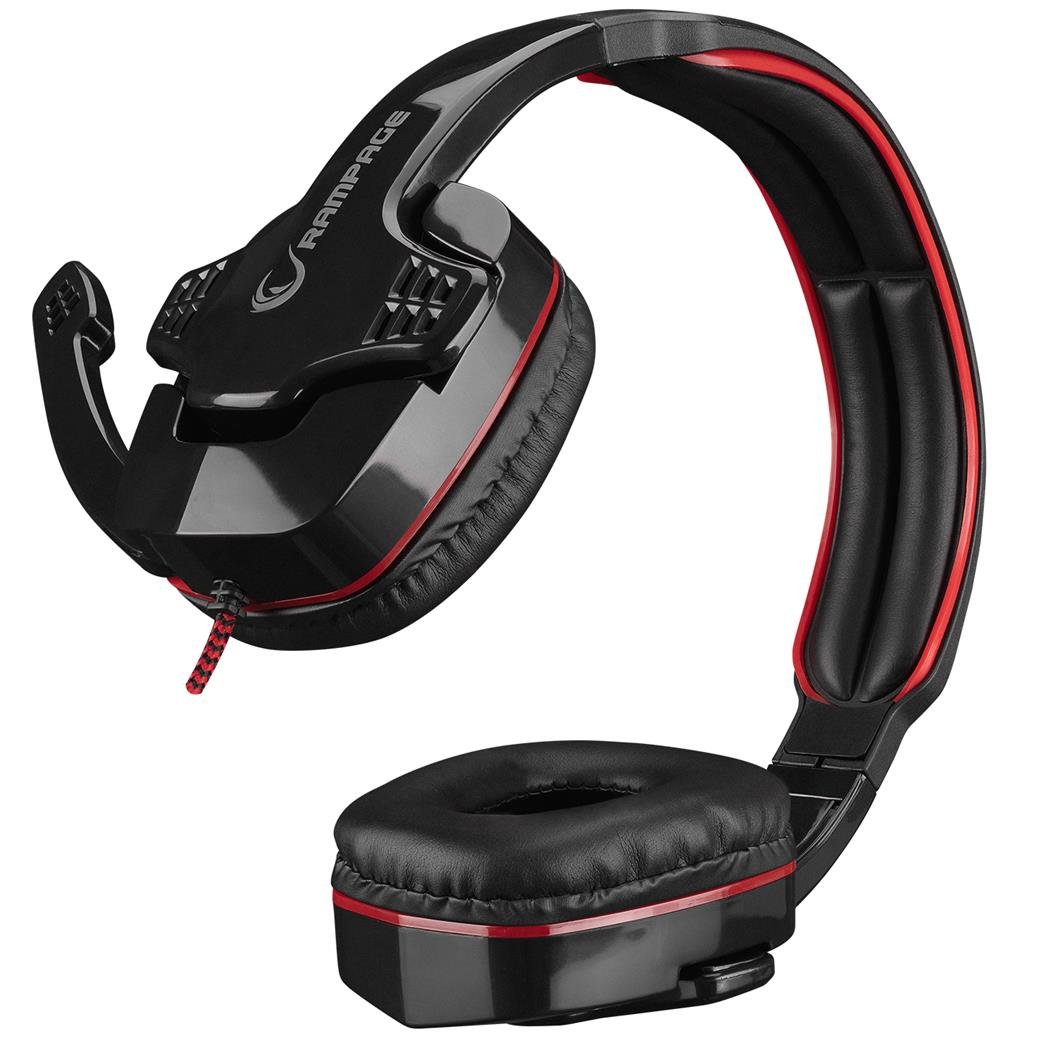 Rampage SN-R9 X-SENSE Siyah/kırmızı Gaming Oyuncu Mikrofonlu Kulaklık