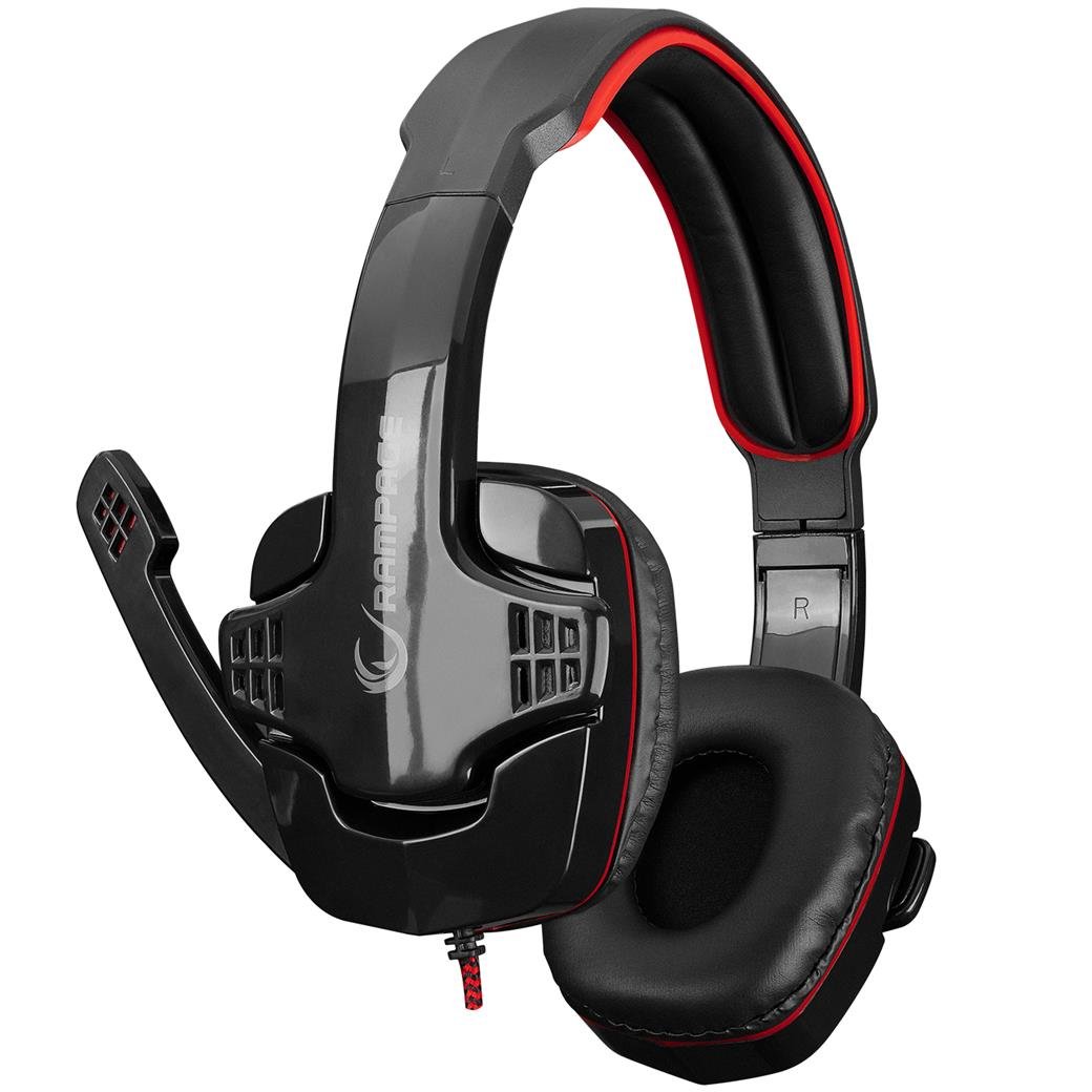 Rampage SN-R9 X-SENSE Siyah/kırmızı Gaming Oyuncu Mikrofonlu Kulaklık