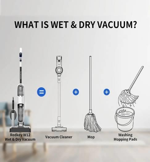 REDKEY HANDHELD ROBOT VACUUM SÜPÜRGE W12