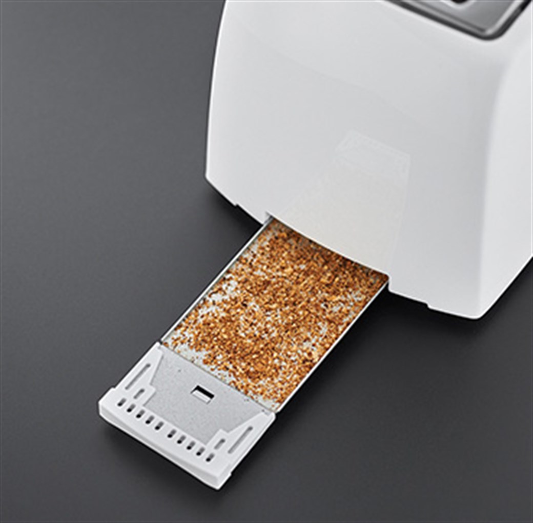 RUSSEL HOBBS RU-21640 TOASTER   2 SLİCE   TEXTURES   WİDE   WHİTE EKMEK KIZARTMA