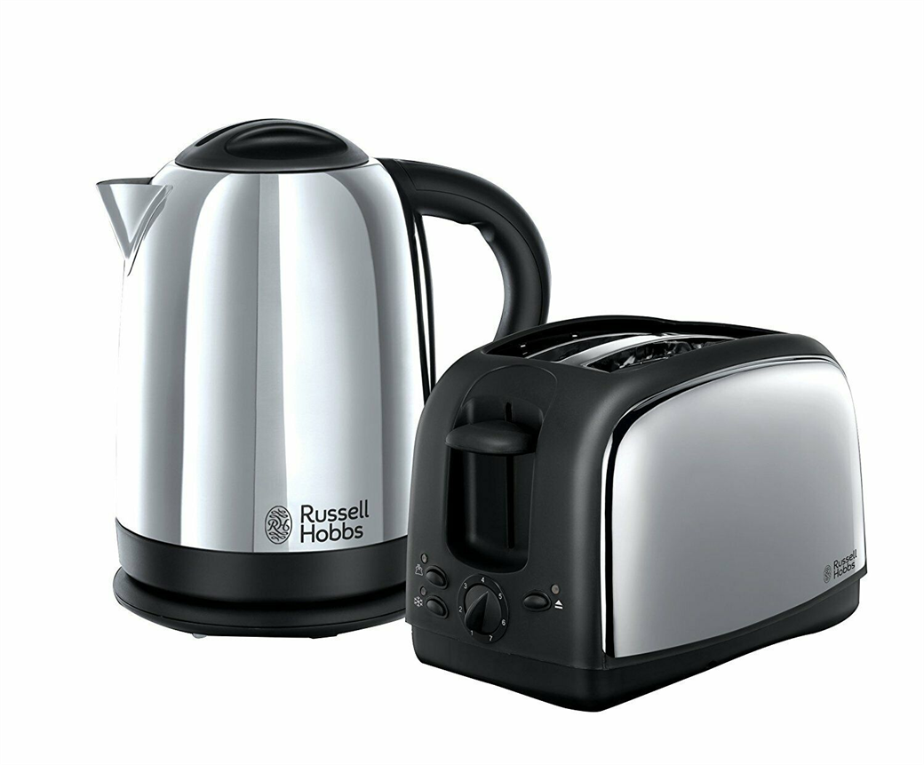 RUSSEL HOBBS RU-21830 KETTLE TOASTER SET 1,7L 3KW  STEEL 