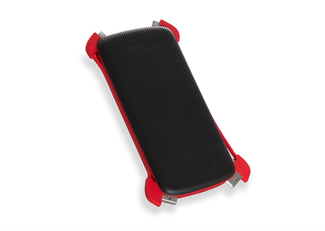 S-link IP-1012 10000mAh Powerbank Siyah/Kırmızı Ta