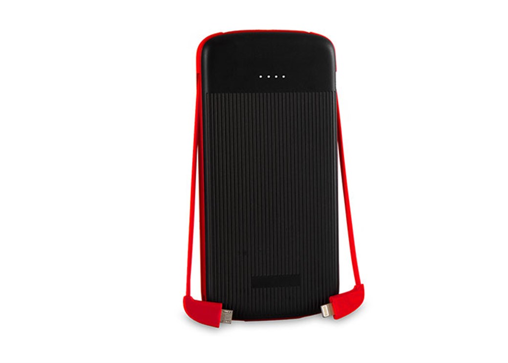 S-link IP-1012 10000mAh Powerbank Siyah/Kırmızı Ta