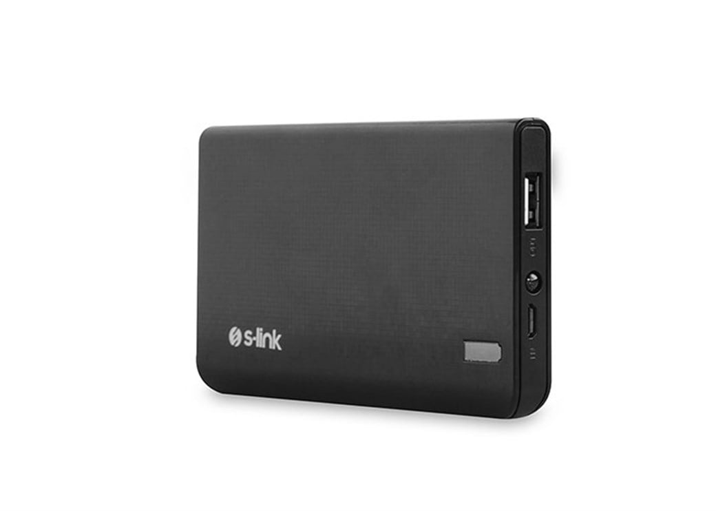 S-link IP-666 6000mAh 2000MA Powerbank Siyah 