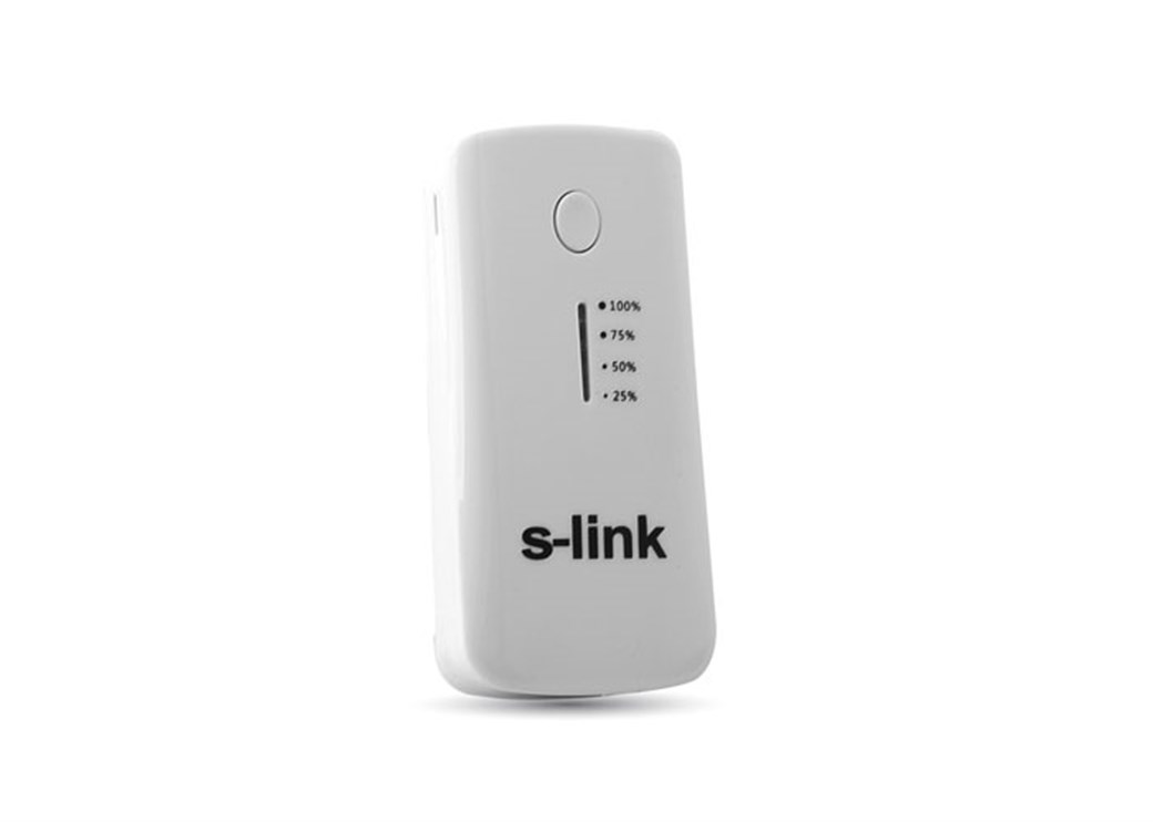 S-link IP-710 Beyaz/Gümüş 5200mAh Samsung Bataryal
