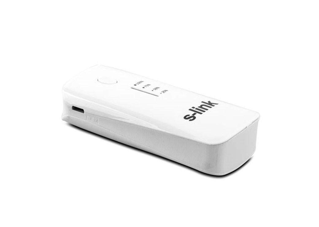 S-link IP-710 Beyaz/Gümüş 5200mAh Samsung Bataryal