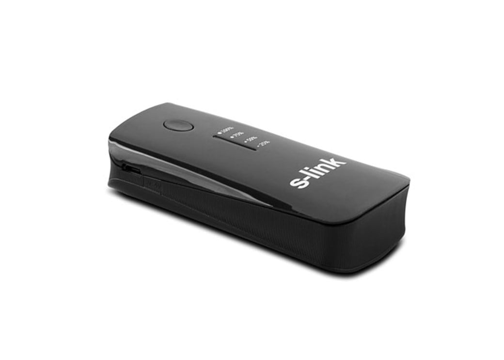 S-link IP-710 Siyah/Gümüş 5200mAh Samsung Bataryal
