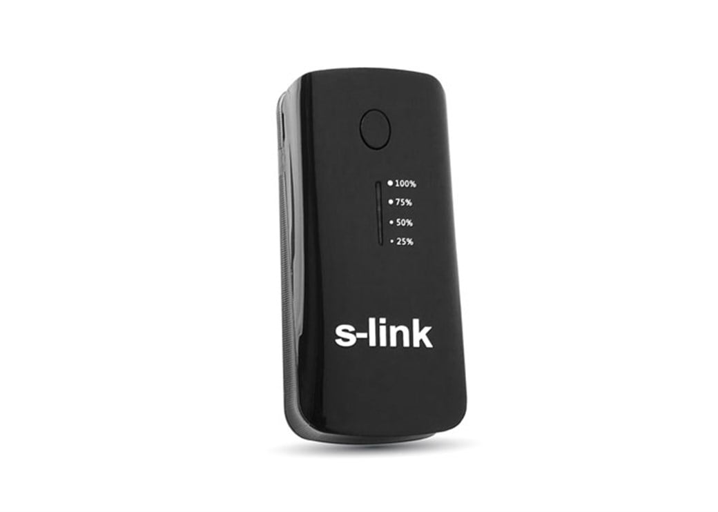 S-link IP-710 Siyah/Gümüş 5200mAh Samsung Bataryal