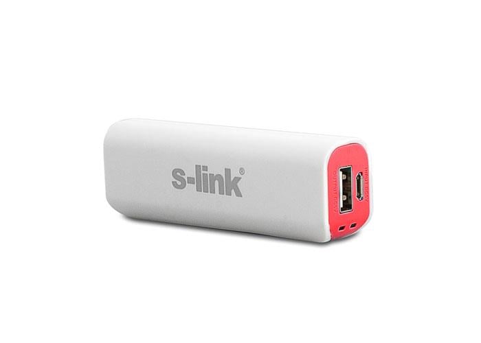 S-link IP-730 2400Mah Kırmızı Powerbank Şarj Aleti