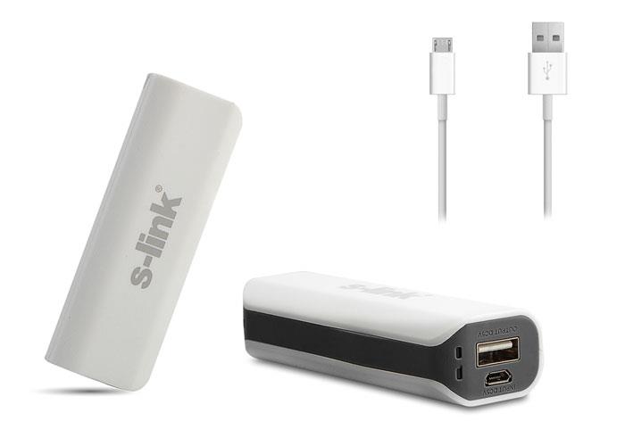 S-link IP-735 2400Mah Powerbank Taşınabilir Pil Şa