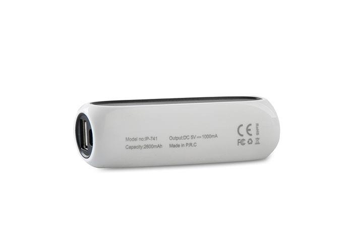 S-link IP-741 2600mAh Powerbank Beyaz/Siyah Taşına