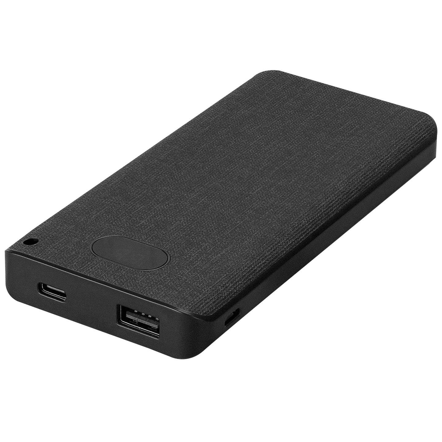 S-link IP-G10RW 10000mAh Kablosuz USB+Type-C+Micro Gri LCD Ekranlı Taşınabilir Pil Şarj Cihazı