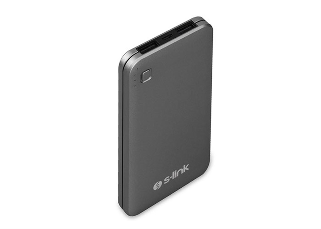 S-link IP-G17 10000mAh Powerbank Siyah Taşınabilir
