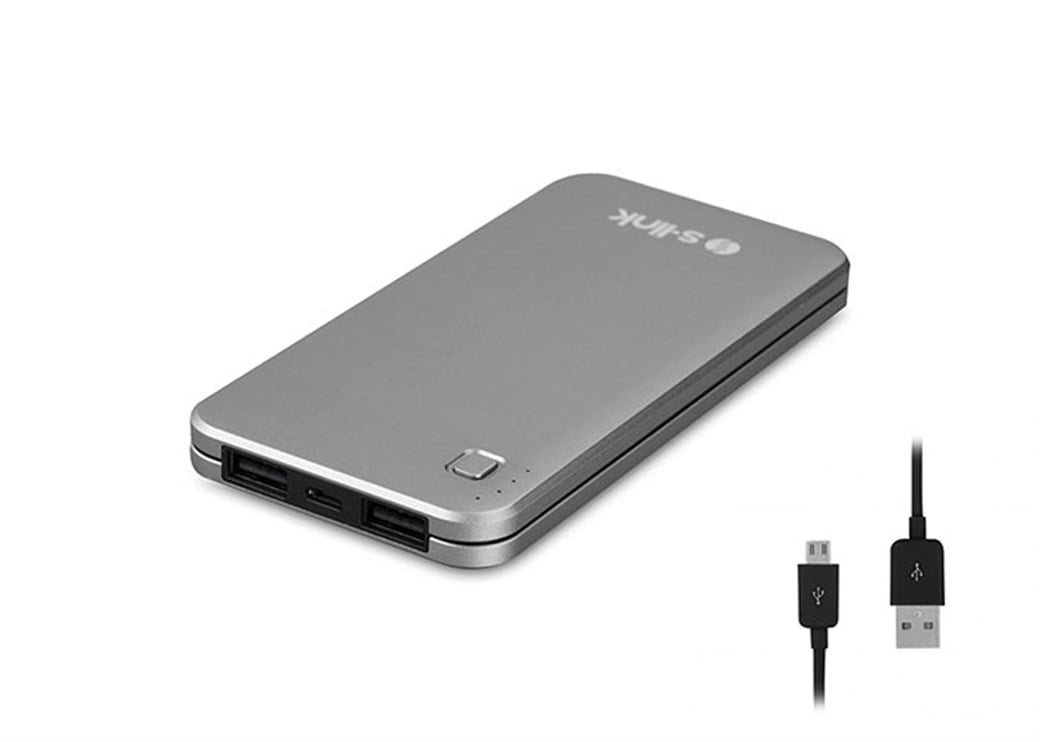S-link IP-G17 10000mAh Powerbank Siyah Taşınabilir