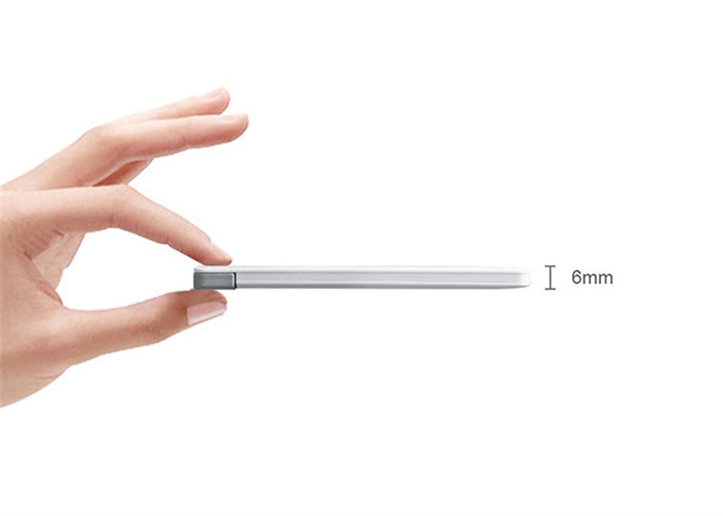 S-link IP-K041 2500Mah Beyaz Taşınabilir Slim Pil 