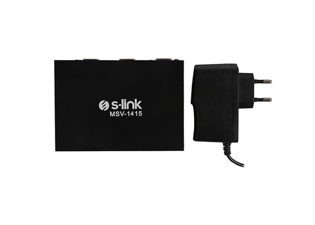 S-link MSV-1415 4 VGA 150Mhz Monitör Çoklayıcı