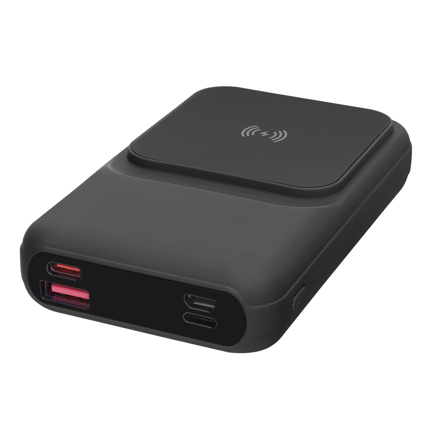 S-link P135 10000mAh PRM PD20W+QC18W+HSC22.5W 15W Magsafe Dahili Kablo Siyah Gizli LED Taşınabilir Pil Şarj Cihazı Power