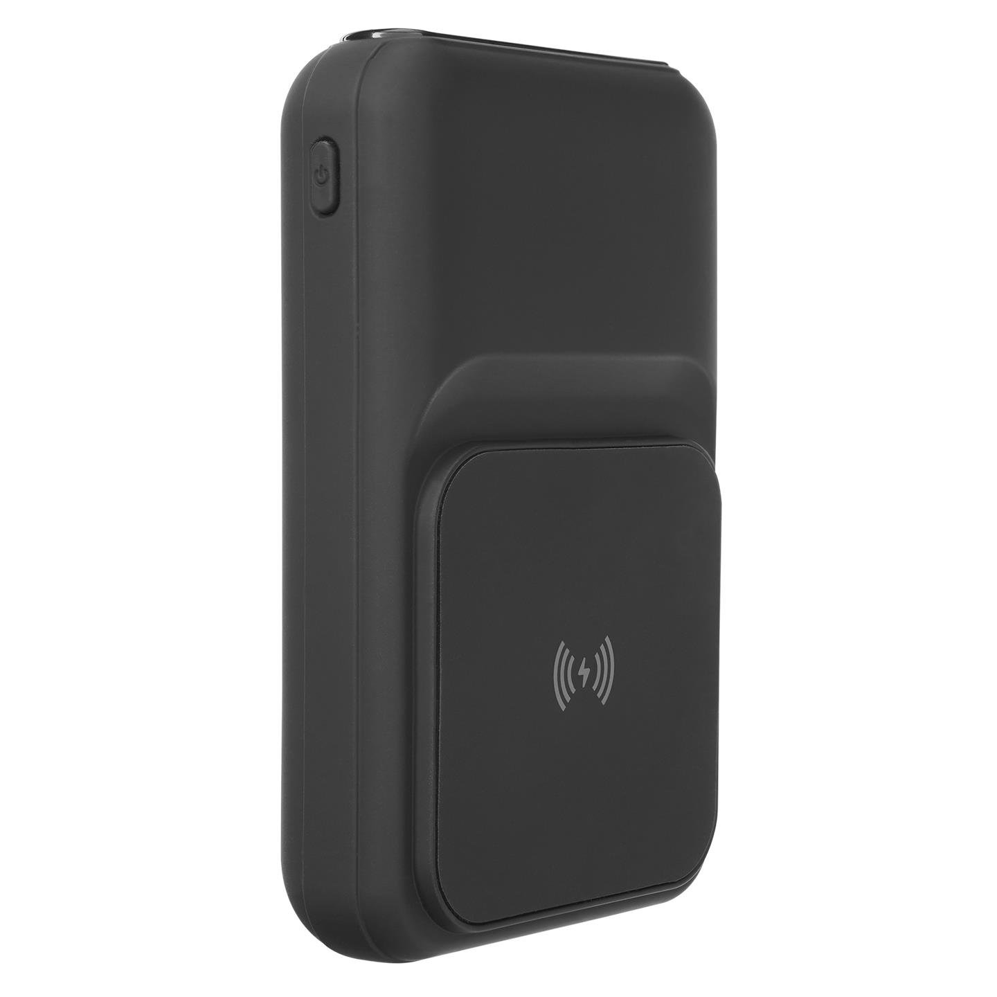 S-link P135 10000mAh PRM PD20W+QC18W+HSC22.5W 15W Magsafe Dahili Kablo Siyah Gizli LED Taşınabilir Pil Şarj Cihazı Power