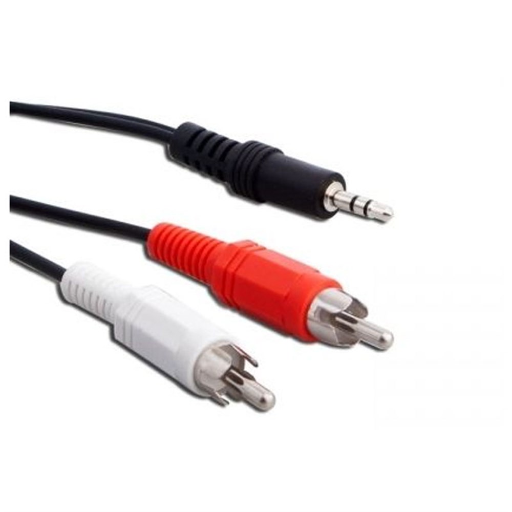 S-link SL-875 5m 3.5mm/M To 2*RCA/M Ses Kablosu