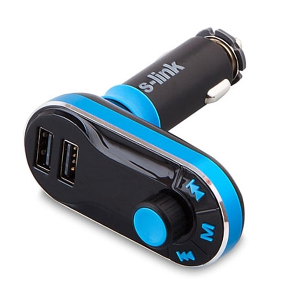 S-link SL-FM66 SD/Usb Destekli + 2.1A Usb Şarj Por