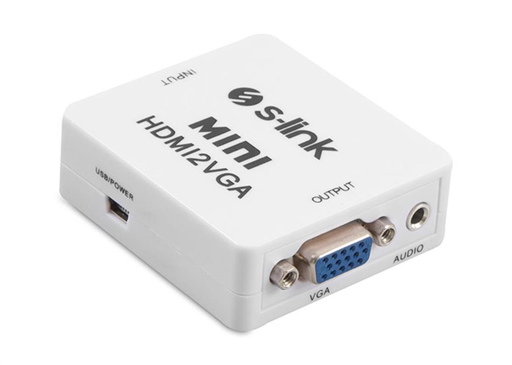 S-link SL-HVC10 HDMI to VGA + Audio Çevirici