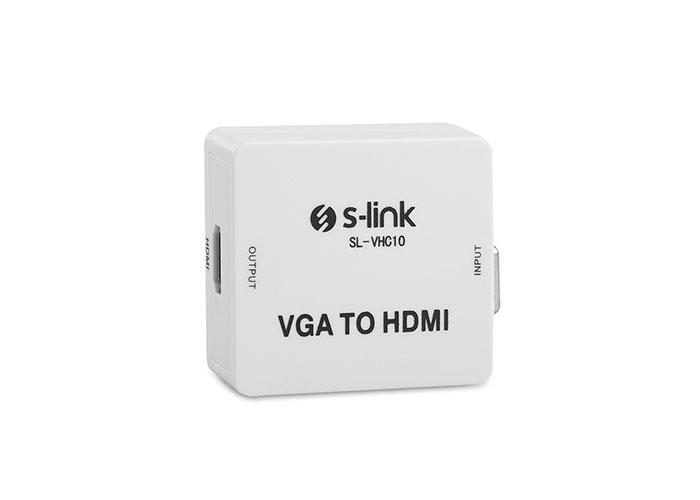 S-Link SL-VHC10 VGA To HDMI Mini Model Dönüştürücü