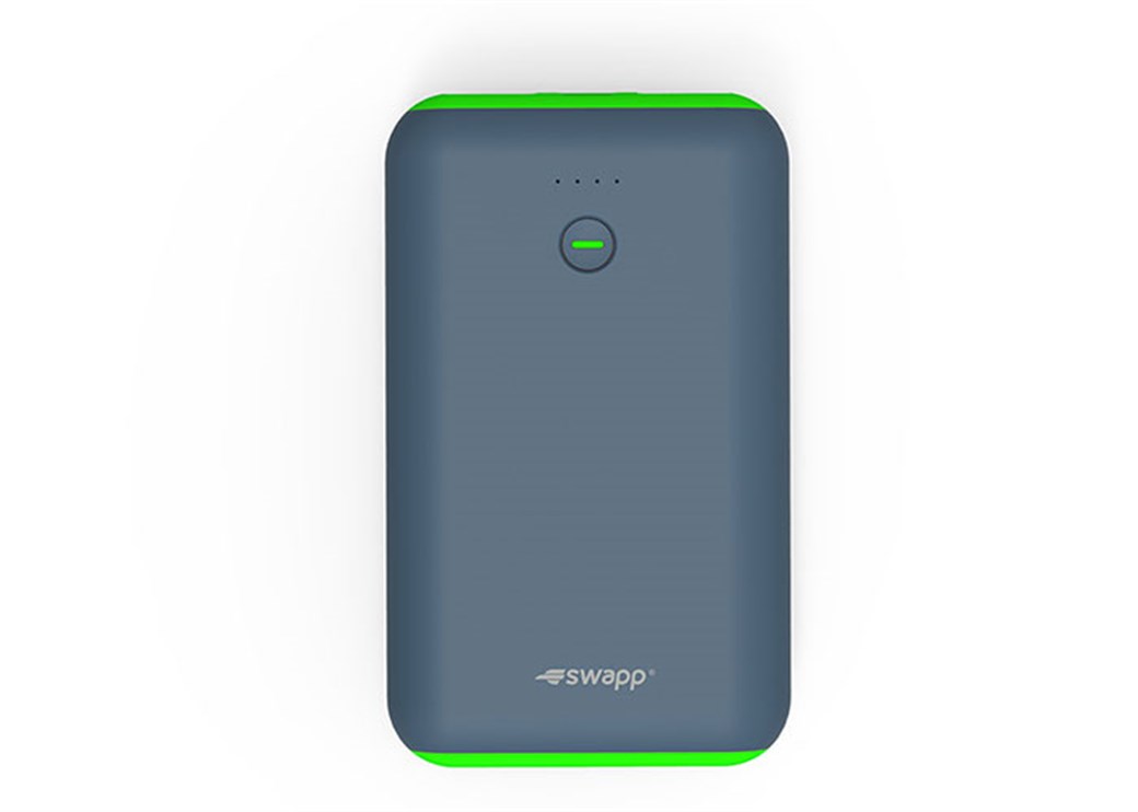 S-Link Swapp IP-S75 7500mAh Powerbank Gray / Green