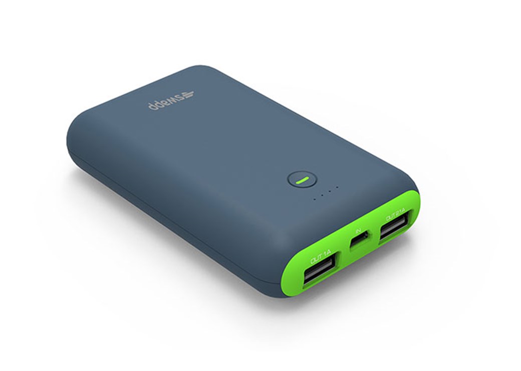 S-Link Swapp IP-S75 7500mAh Powerbank Gray / Green