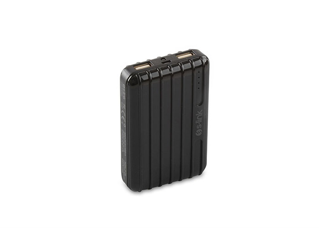 S-Link Swapp IP-T58 7800mAh 1A/2.1A 2*Usb Siyah Ta