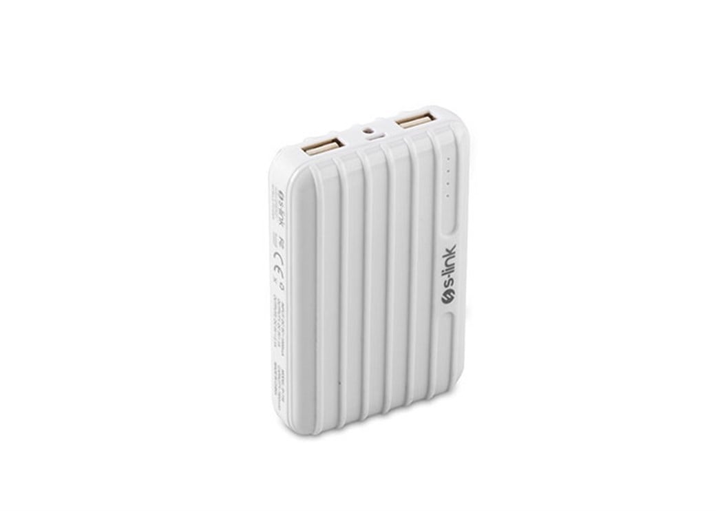 S-Link Swapp IP-T58 7800mAh 1A/2.1A 2*Usb Beyaz Ta