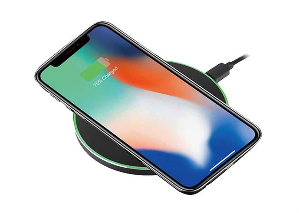 S-Link Swapp SW-CWF50 Disk 10.8W / 5W 9V/1.67 or 5V/2A Siyah Kablosuz Şarj Cihazı