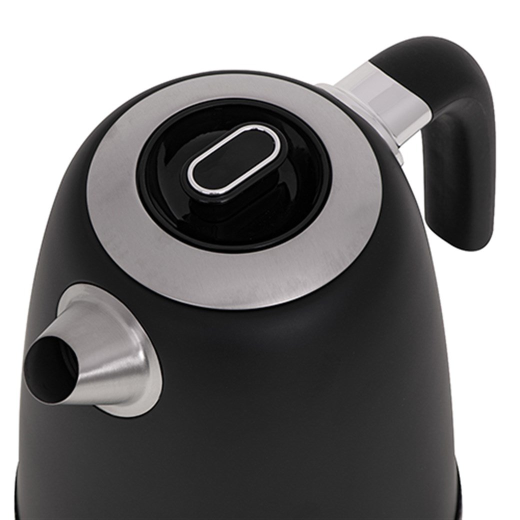 SATİN BLACK KETTLE 1,7L WİTH LCD DİSPLAY