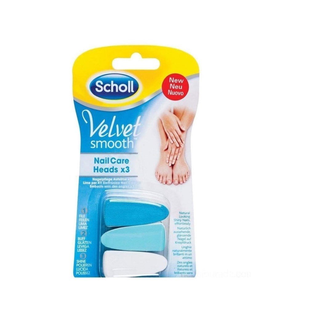 SCHOLL VELVET SMO. NAIL CARE HEADS