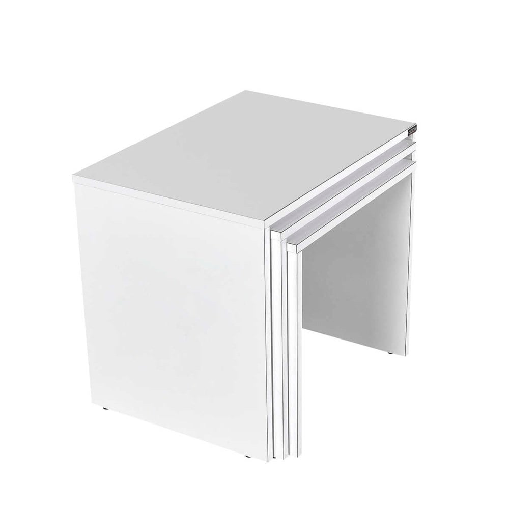 SHP-103-PP-1 ADR ZİGON MASA BEYAZ 55X47X40 CM