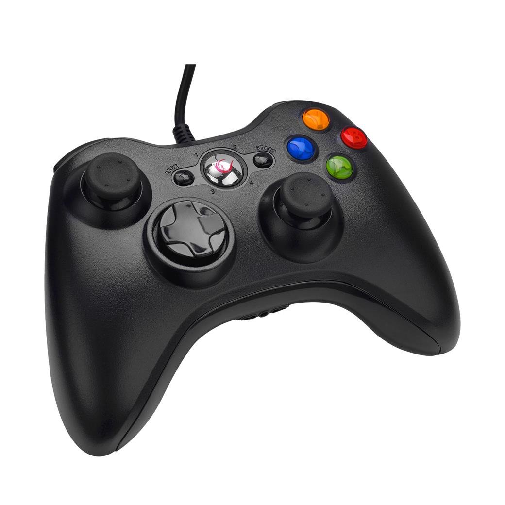 Snopy Rampage SG-R360 Siyah Xbox-360 ve USB PC Destekli Kablolu Gamepad Oyun Kolu