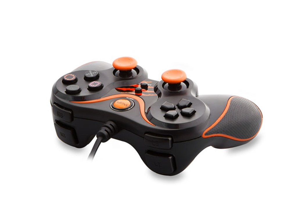 Snopy SG-301 Turuncu USB 1.8m Kablo Joypad