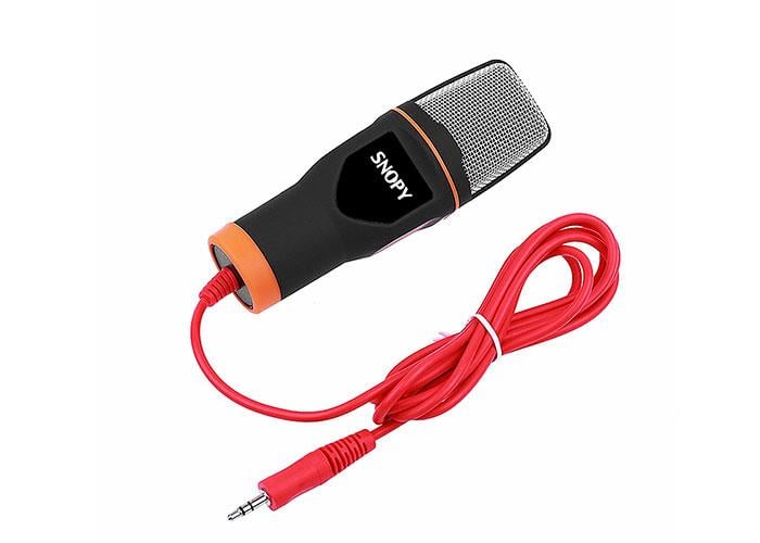 Snopy SN-340M Siyah Masaüstü Mikrofon