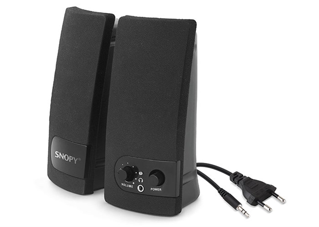Snopy SN-904 2.0 Siyah AC 220V Speaker