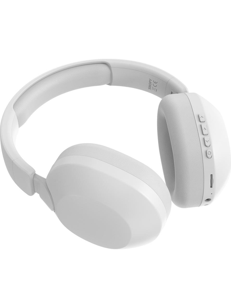 Snopy SN-BT37 Chord Beyaz TF Kart Özellikli Bluetooth Kulaklık