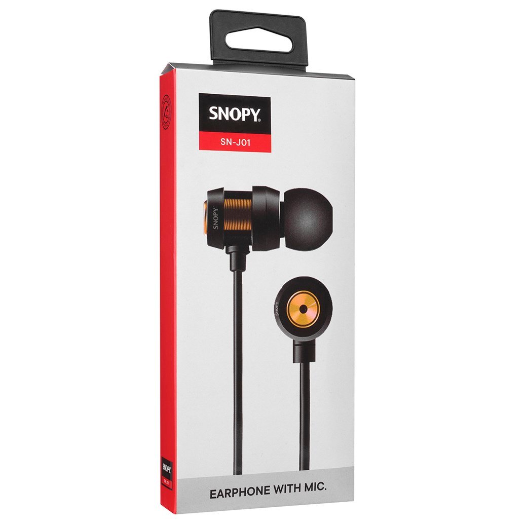 Snopy SN-J01 Mobil Telefon Uyumlu Kulak içi Gold M