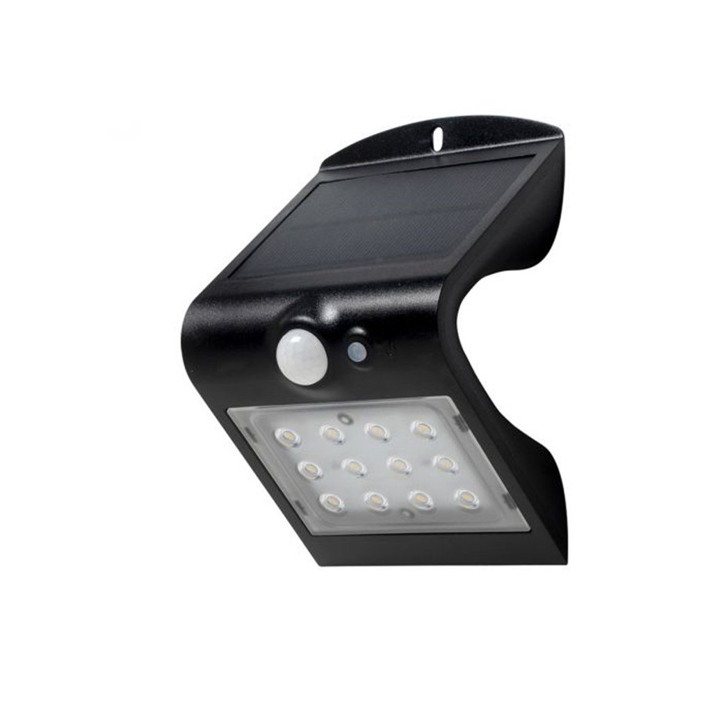 SOLAR LED WALL 1,5W 4000K SENSÖR BG