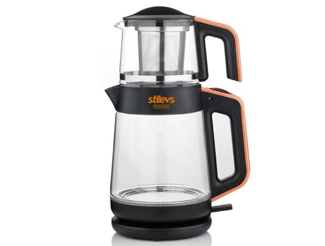 STİLEVS BİÇAY GLASS ÇAY MAKİNESİ BAKIR 