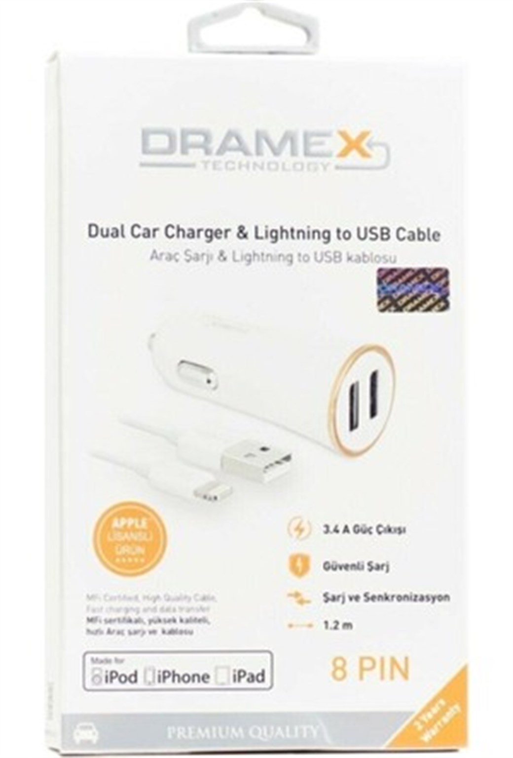 SYROX ARAÇ LIGHTNING 5/5S 2 GİRİŞ DRX