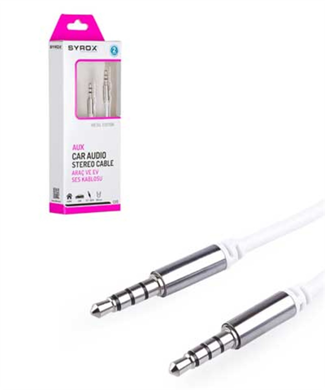SYROX AUX/1,0M KABLO C20