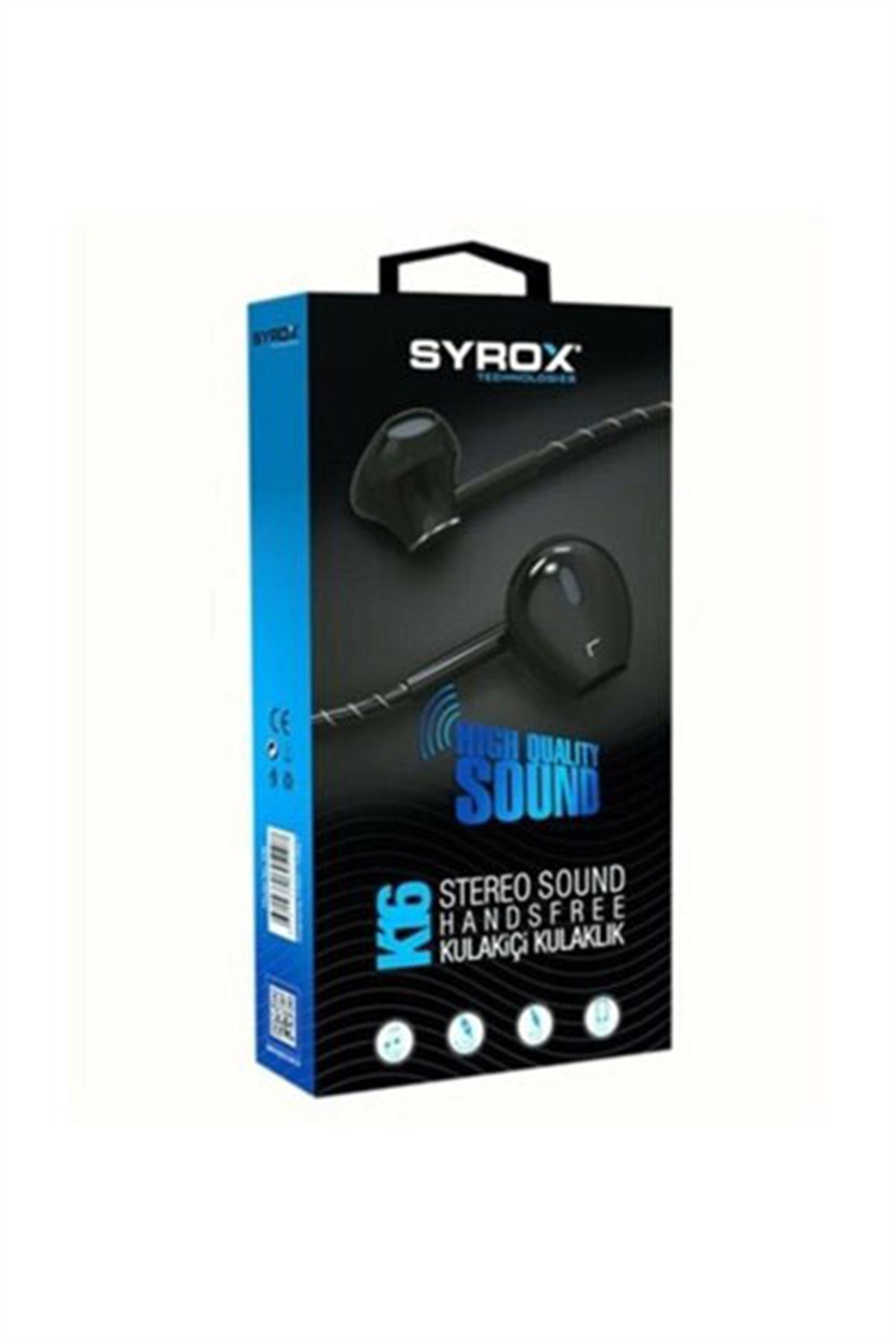 SYROX K16 İPH. GÖRÜNÜMLÜ KULAKLIK METAL