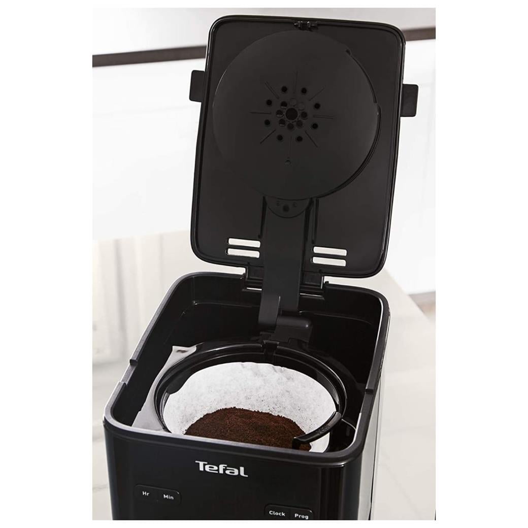 TEFAL TEF-CM600840 1.25 LT. DİJİTAL GÖSTEGELİ FİLTRE KAHVE MAKİNESİ