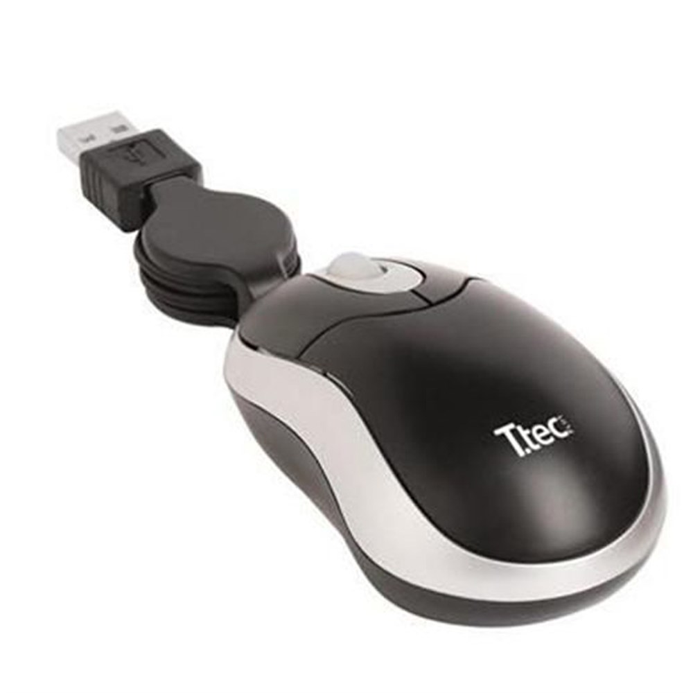 Ttec 2M004 Optik Mouse Mini Usb MakaralıGriSiyahPl