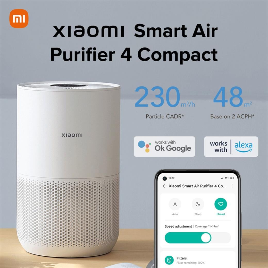 XIAOMI AKILLI HAVA TEMİZLEYİCİ 4 COMPACT (EU)