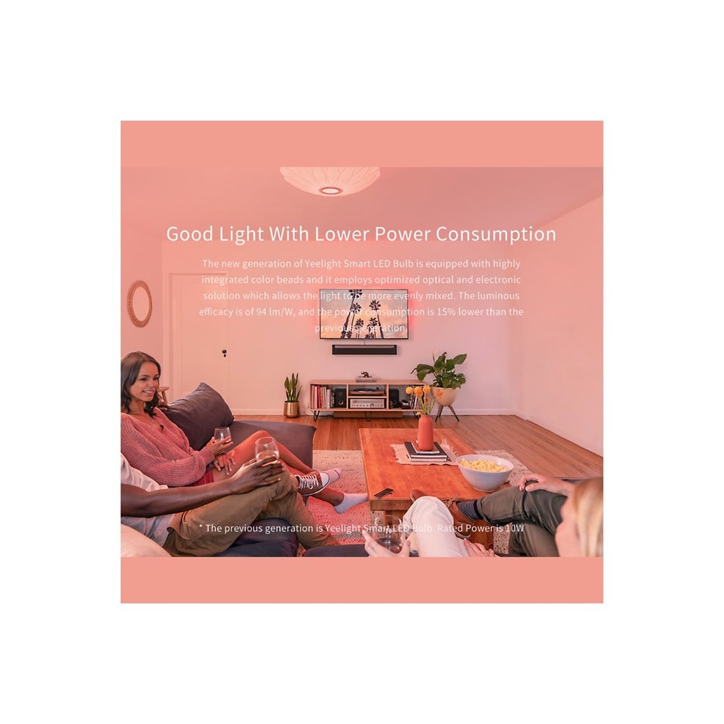 YEELIGHT SMART LEDCOLOR BULB 1S